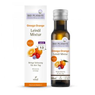 BIO Leinöl Mixtur Omega Orange