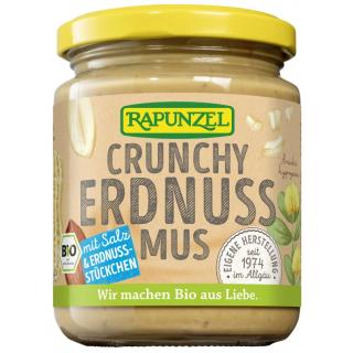 BIO Crunchy Erdnussmus mit Salz