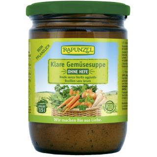 BIO Klare Gemüsesuppe ohne Hefe