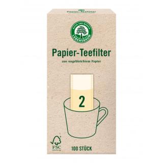 Papier Teefilter Größe 2