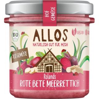 BIO Rolands Rote Beete Meerrettich Brotaufstrich