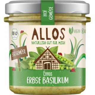 BIO Ennos Erbse Basilikum