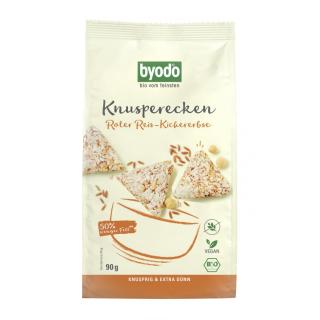 BIO Knusperecken Roter Reis-Kichererbse