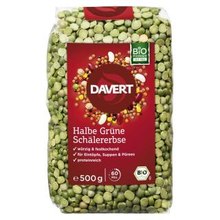 BIO Halbe Grüne Schälerbsen