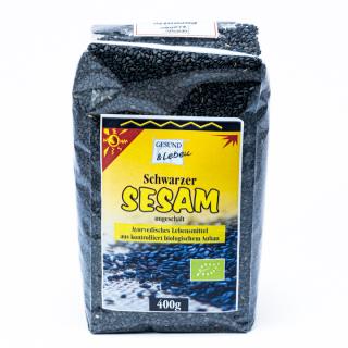BIO Schwarzer Sesam ungeschält