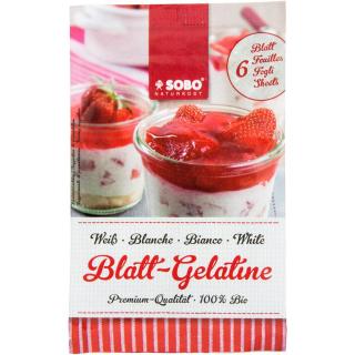 BIO Blattgelatine