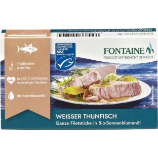 Weißer Thunfisch in Bio Sonnenblumenöl
