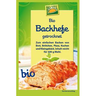 BIO Backhefe getrocknet