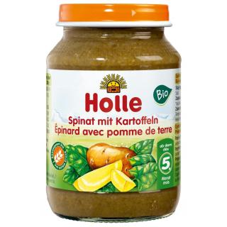 BIO Spinat mit Kartoffeln