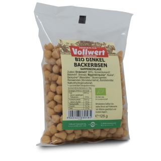 BIO Dinkel-Backerbsen
