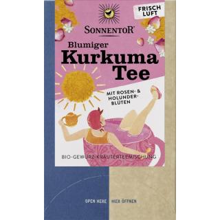 BIO Blumiger Kurkuma Tee (Beutel)