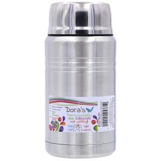 Edelstahl Thermo Lunchbox mit Löffel