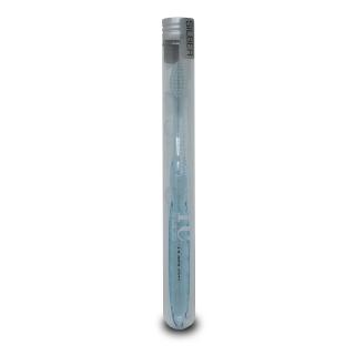 Zahnbürste Silber blau