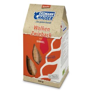 BIO Wolken-Zwieback aus Dinkel