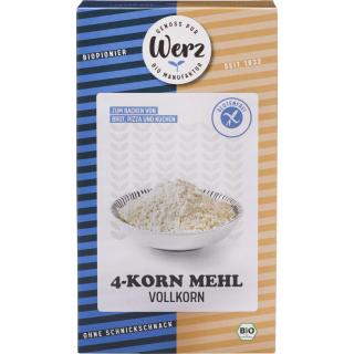 BIO 4-Korn Mehl Vollkorn