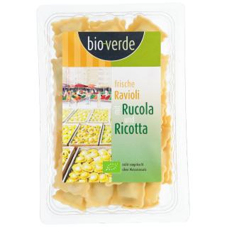 BIO Ravioli mit Rucola
