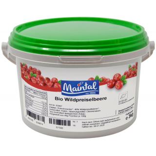BIO Wild Preiselbeeren