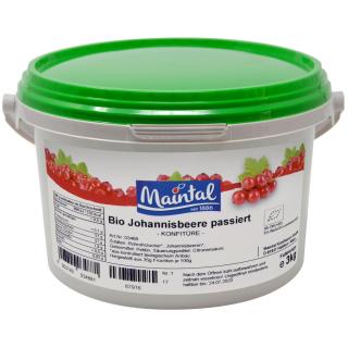 BIO Johannisbeer Konfitüre passiert