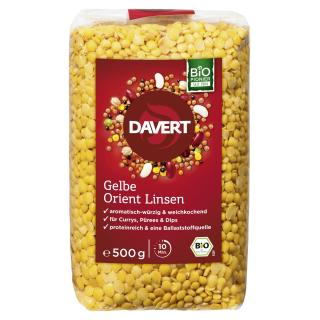 BIO Gelbe Orient Linsen