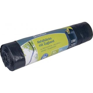 Abfallsäcke mit Zugband (= 1 Rolle = 10 Säcke) 120l