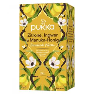 BIO Zitrone Ingwer & Manuka (Beutel)
