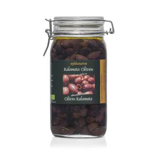 Bio Kalamata-Oliven ohne Stein